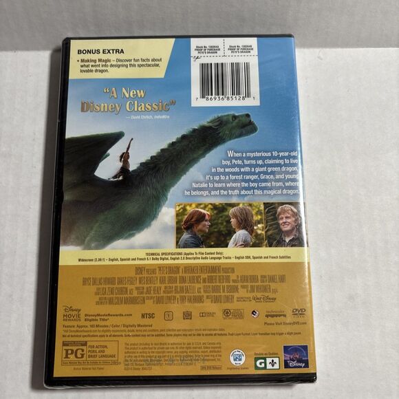 Pete’s Dragon (DVD, 2016) – Family Adventure Fantasy Movie Disney - Picture 2 of 5